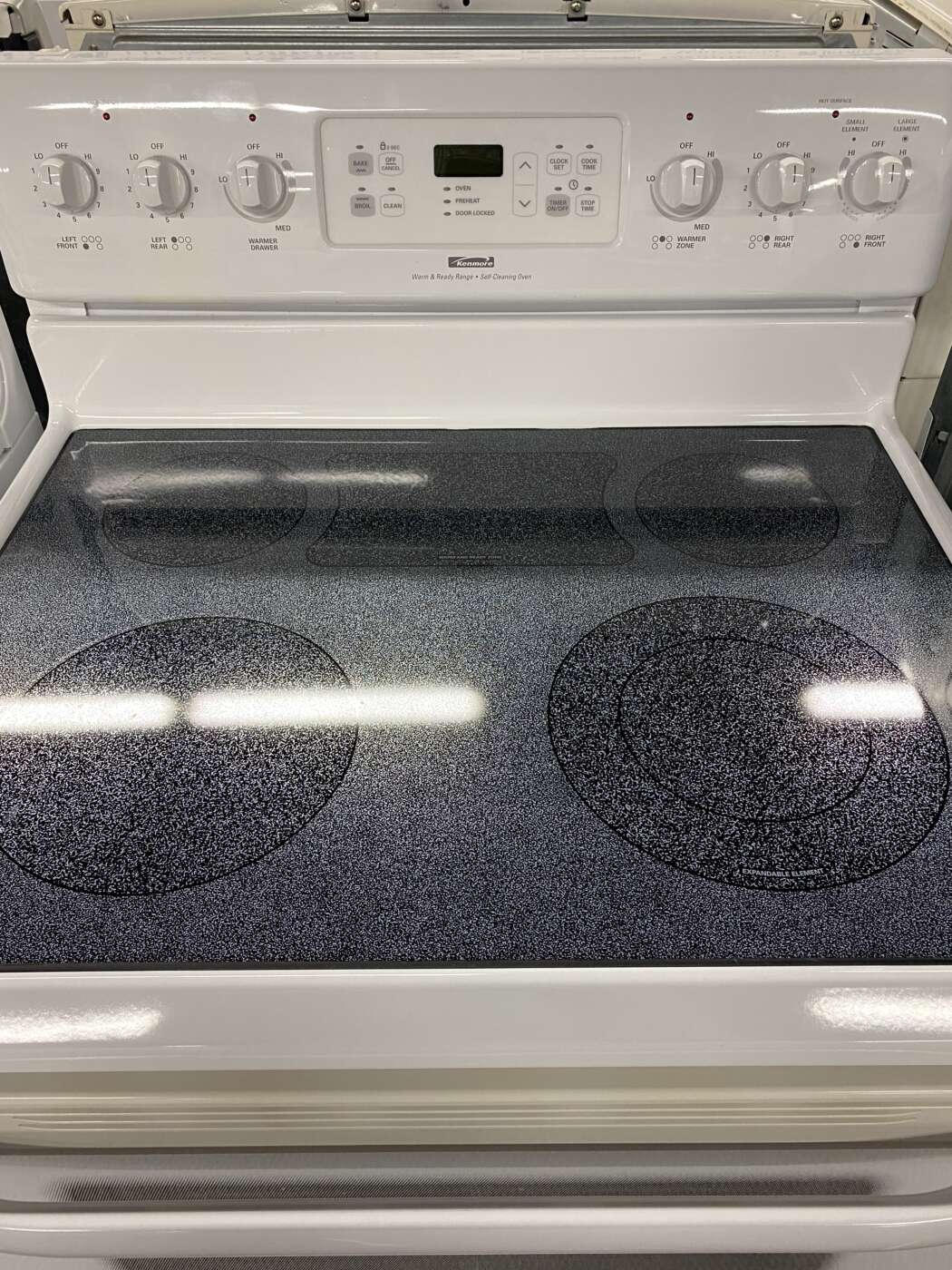 Reconditioned KENMORE SelfClean Oven Electric Range With Warming