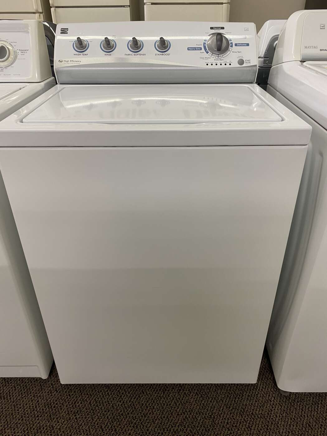 Reconditioned KENMORE 4.0 Cu. Ft. Top-Load H/E Washer – White