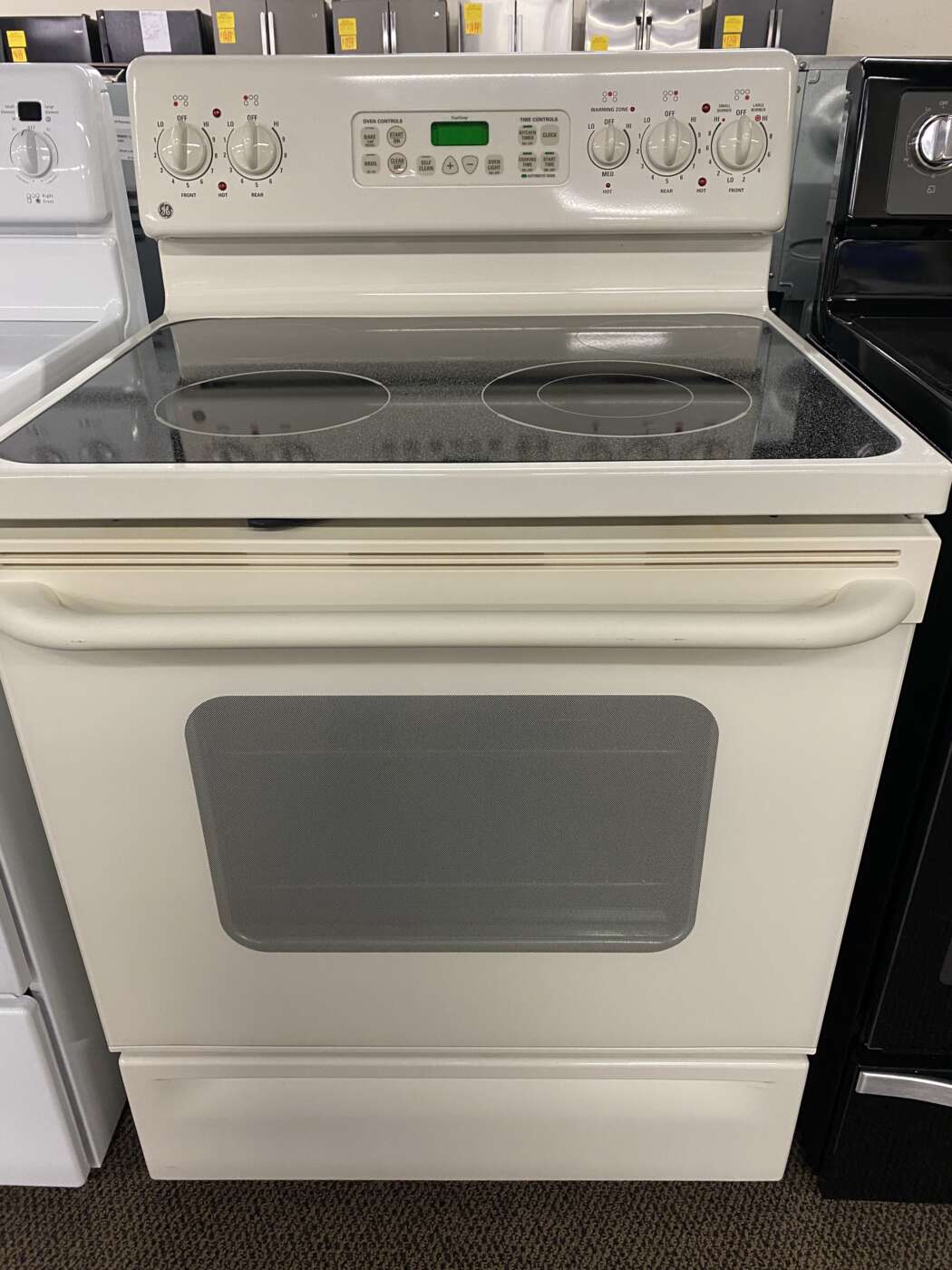 Reconditioned G/E Self-Clean Oven Electric Range – Bisque