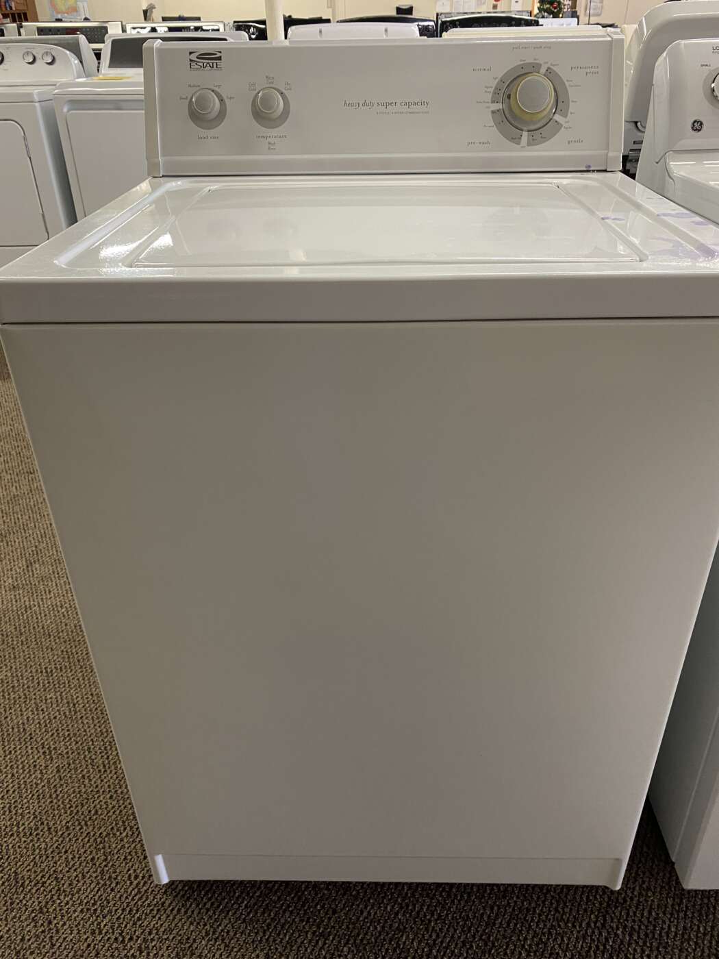 Reconditioned ESTATE 3.2 Cu. Ft. Top-Load Washer – White