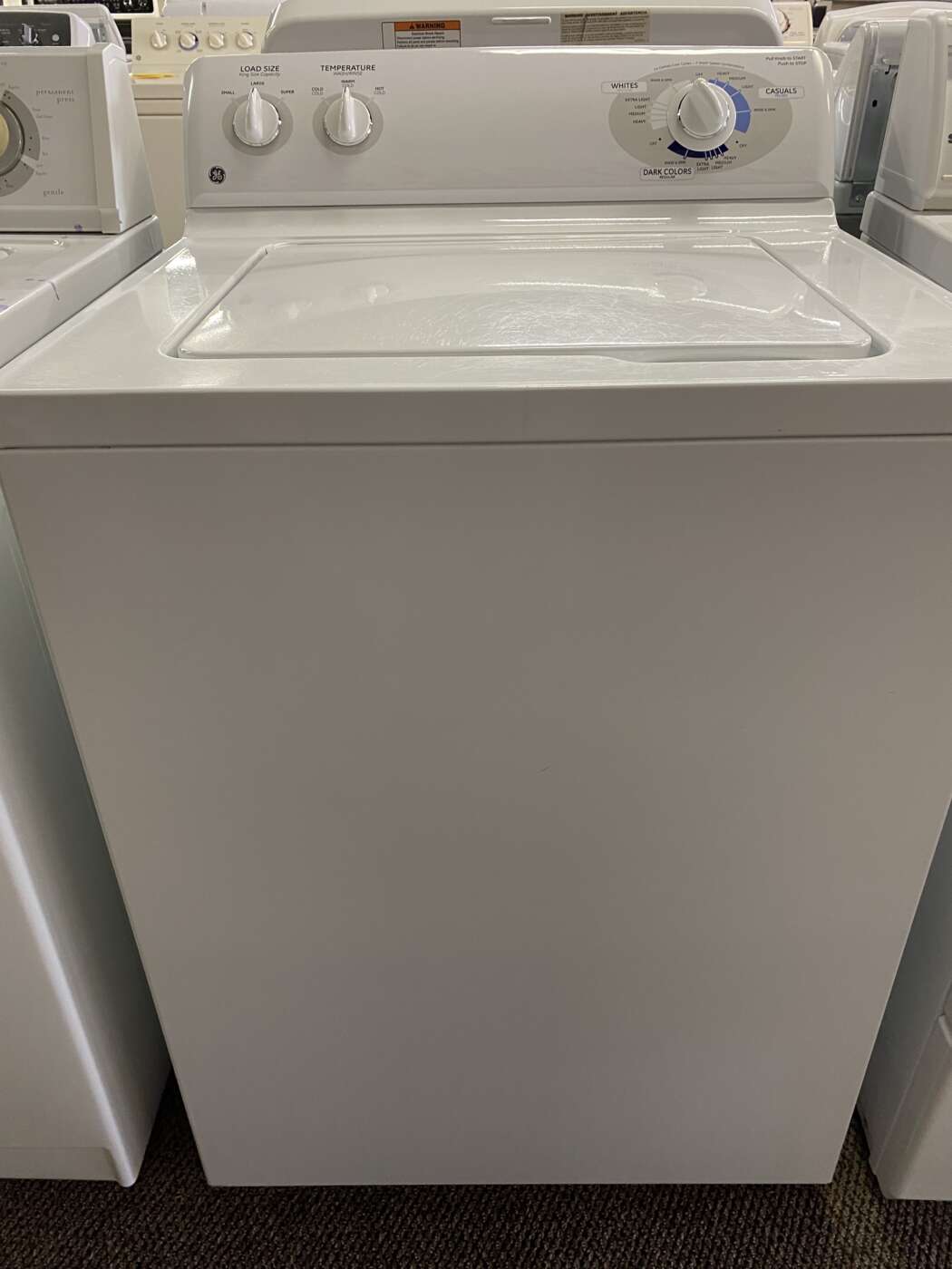 Reconditioned G/E 3.5 Cu. Ft. Top-Load Washer – White