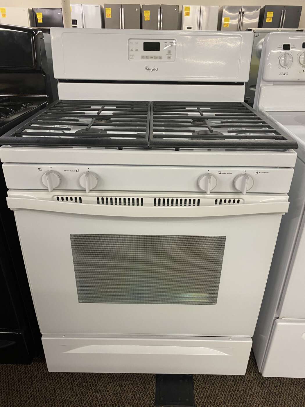 Reconditioned WHIRLPOOL Self-Clean Oven GAS Range – White