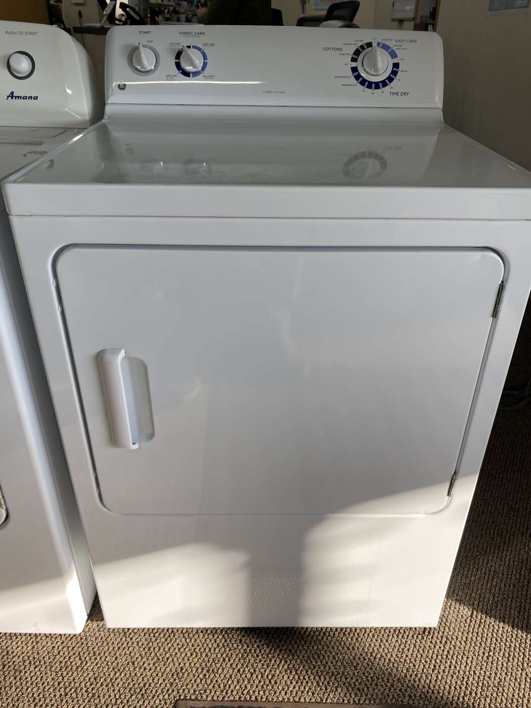 Reconditioned G/E 7.0 Cu. Ft. GAS Dryer – White