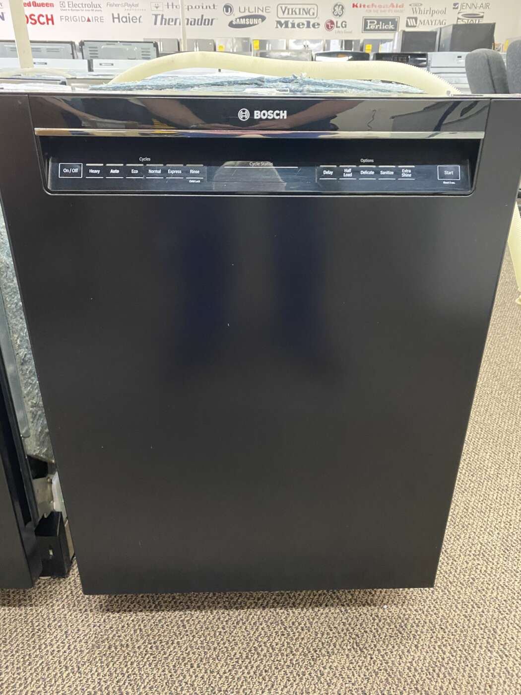 Reconditioned BOSCH Stainless-Tub Built-In Dishwasher With 3-Racks – Black