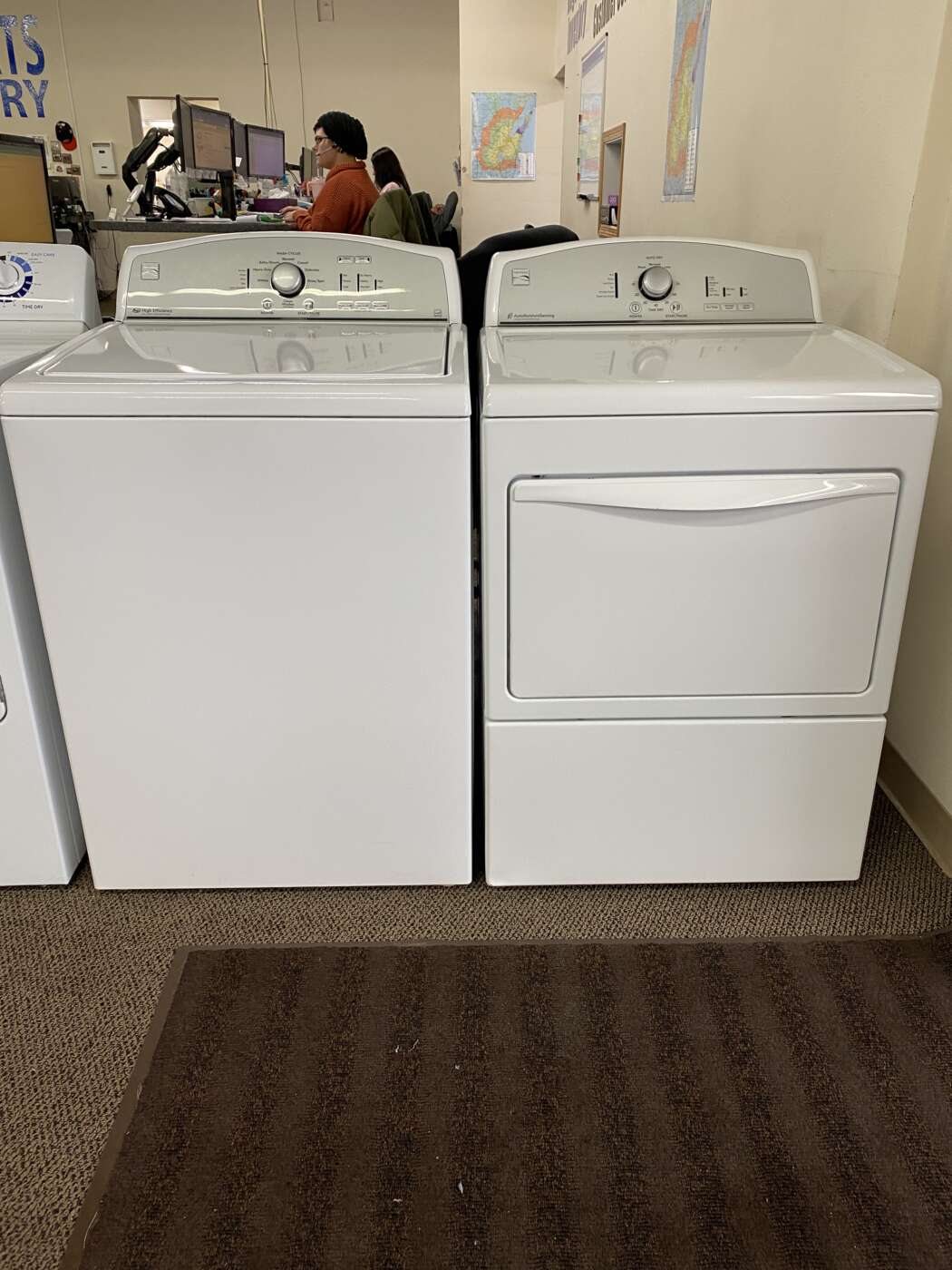 Reconditioned KENMORE 3.6 Cu. Ft. Top-Load H/E Washer & 7.0 Cu. Ft. GAS Dryer – White
