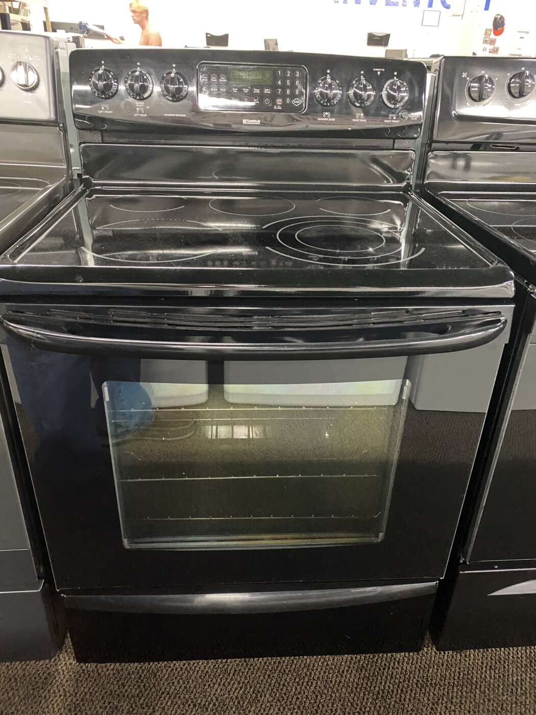 Reconditioned KENMORE Self-Clean Convection-Oven Electric Range – Black
