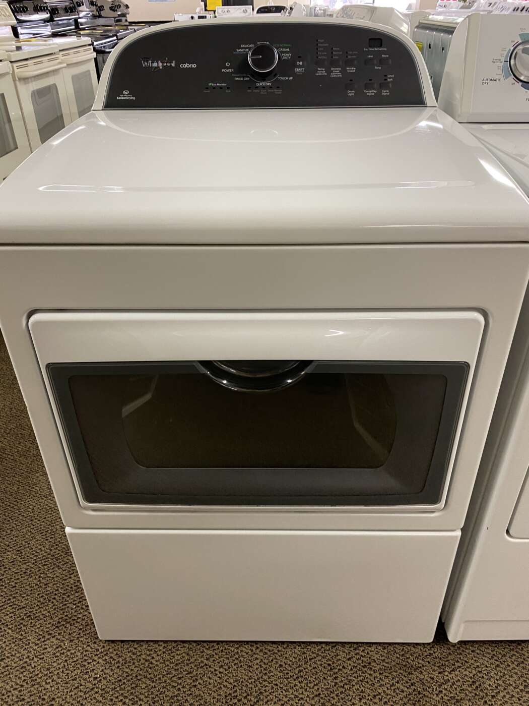 Reconditioned WHIRLPOOL 7.4 Cu. Ft. Electric Dryer – White