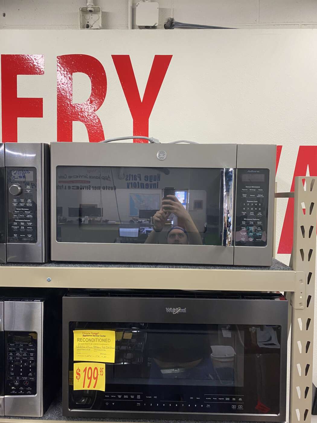 Reconditioned Over the range Microwave