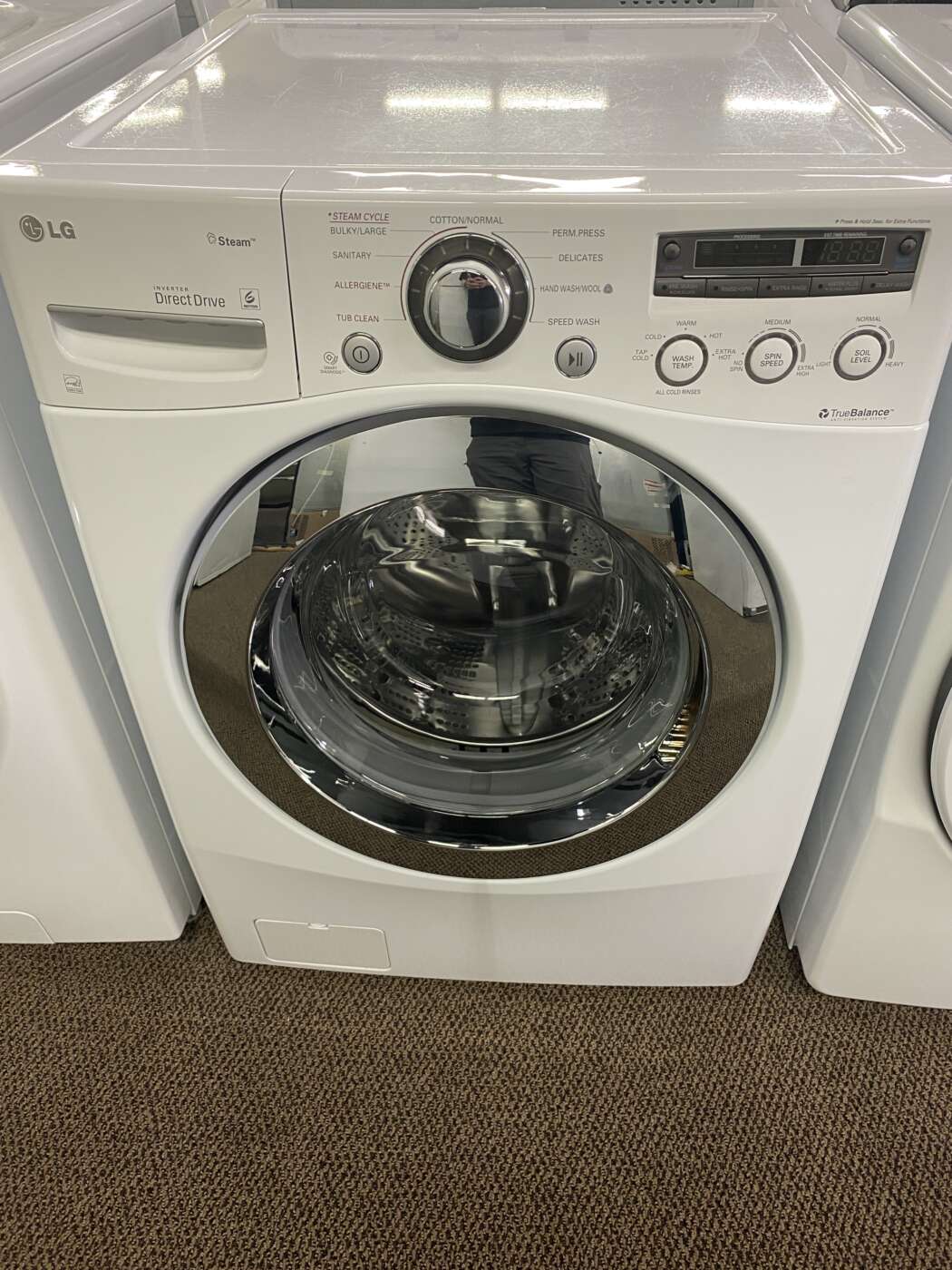 Reconditioned LG 4.1 Cu. Ft. H/E Steam Washer