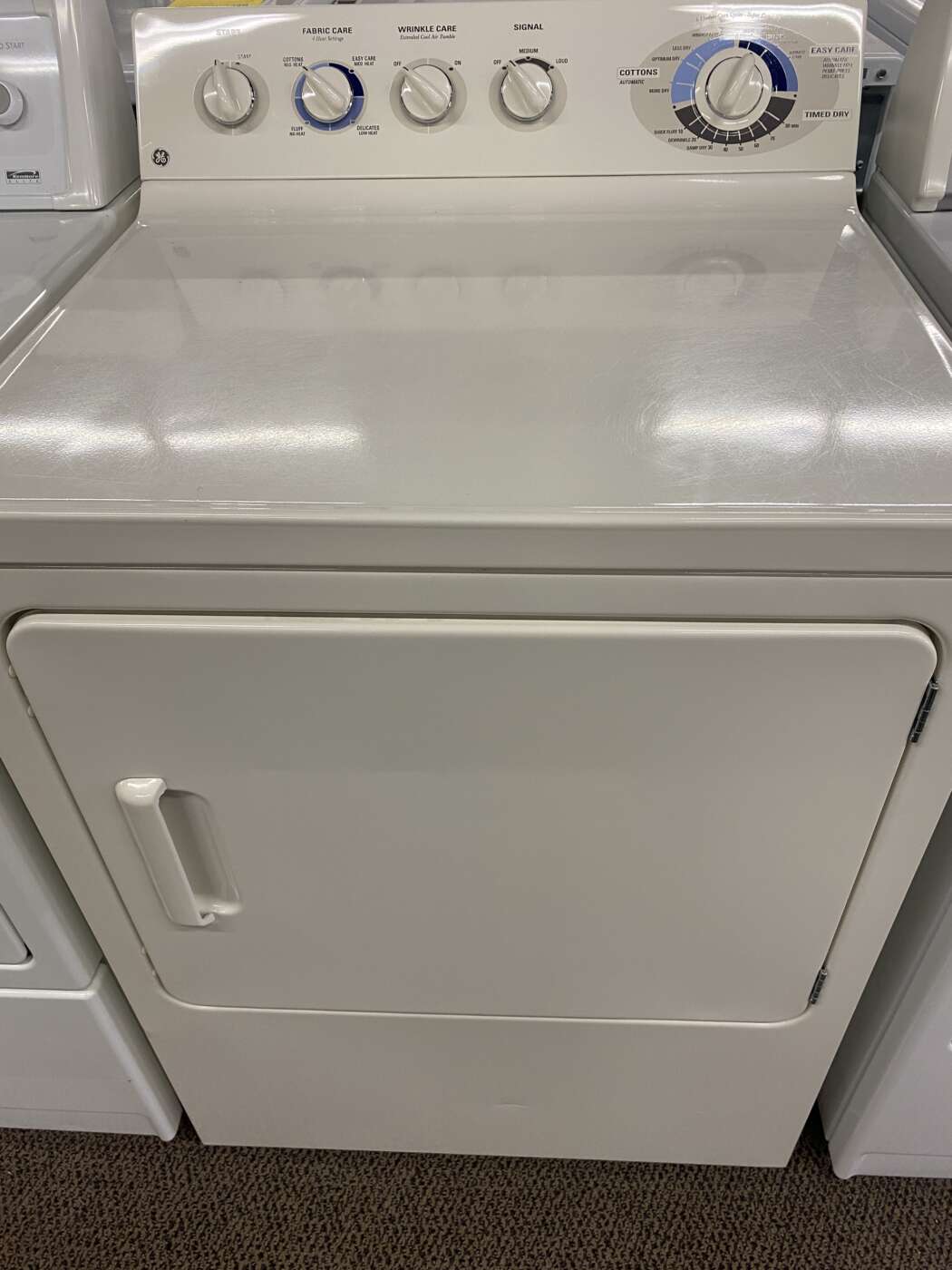 Reconditioned G/E 7.0 Cu. Ft. Electric Dryer Bisque