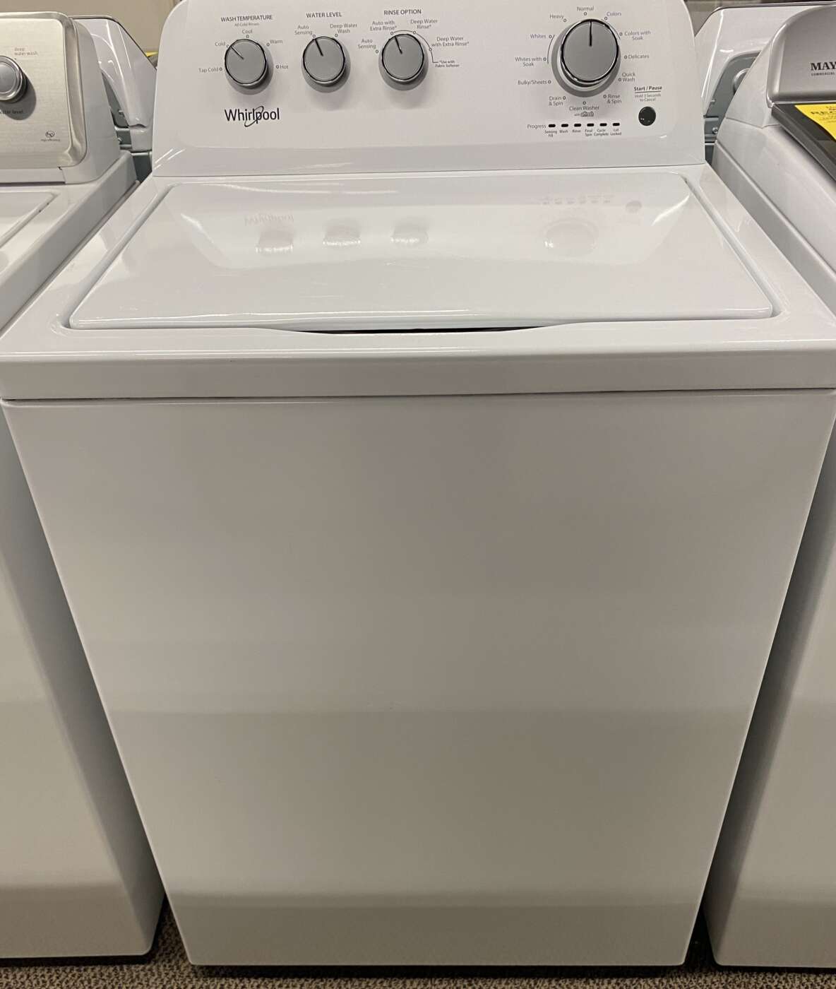 Reconditioned WHIRLPOOL 3.8 Cu. Ft. Top-Load Washer