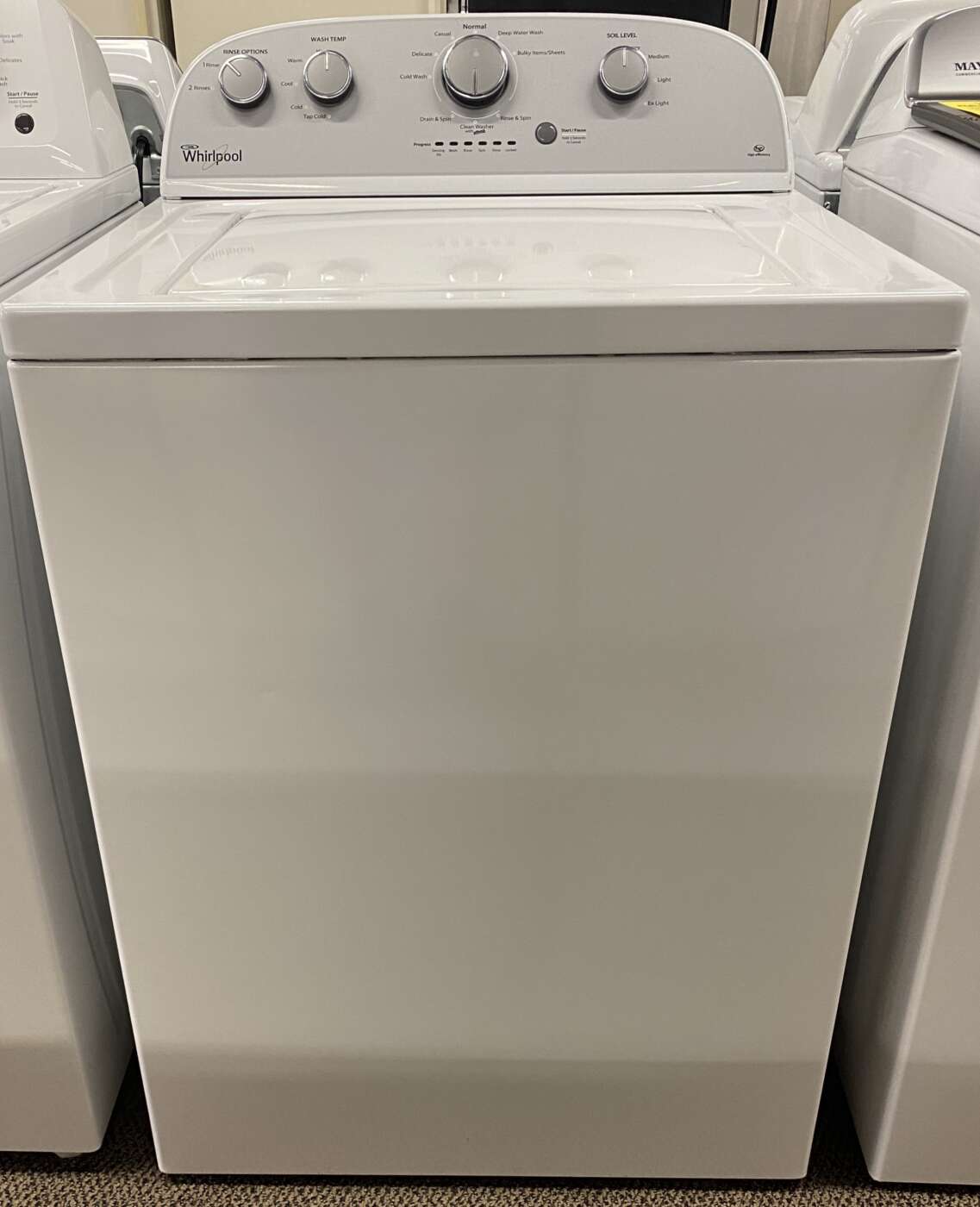 Reconditioned WHIRLPOOL 3.5 Cu. Ft. High-Efficiency Top-Load