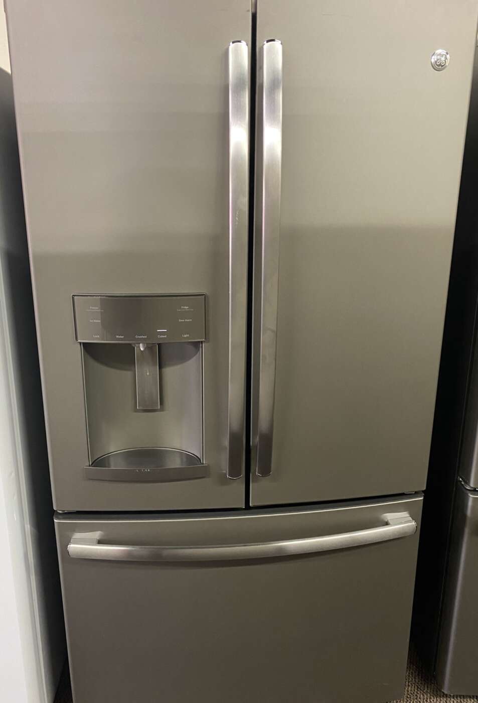 Reconditioned GE 27.7 Cu. Ft. French Door Refrigerator (Slate Black)