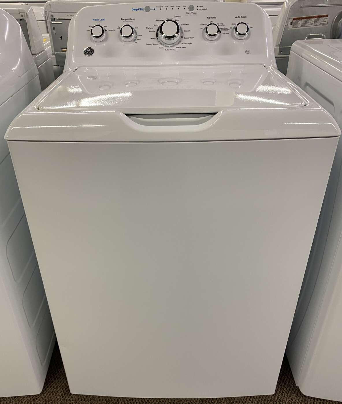 Reconditioned GE 4.5 Cu. Ft. Top-Load Washer and 7.2 Cu. Ft. Electric Dryer