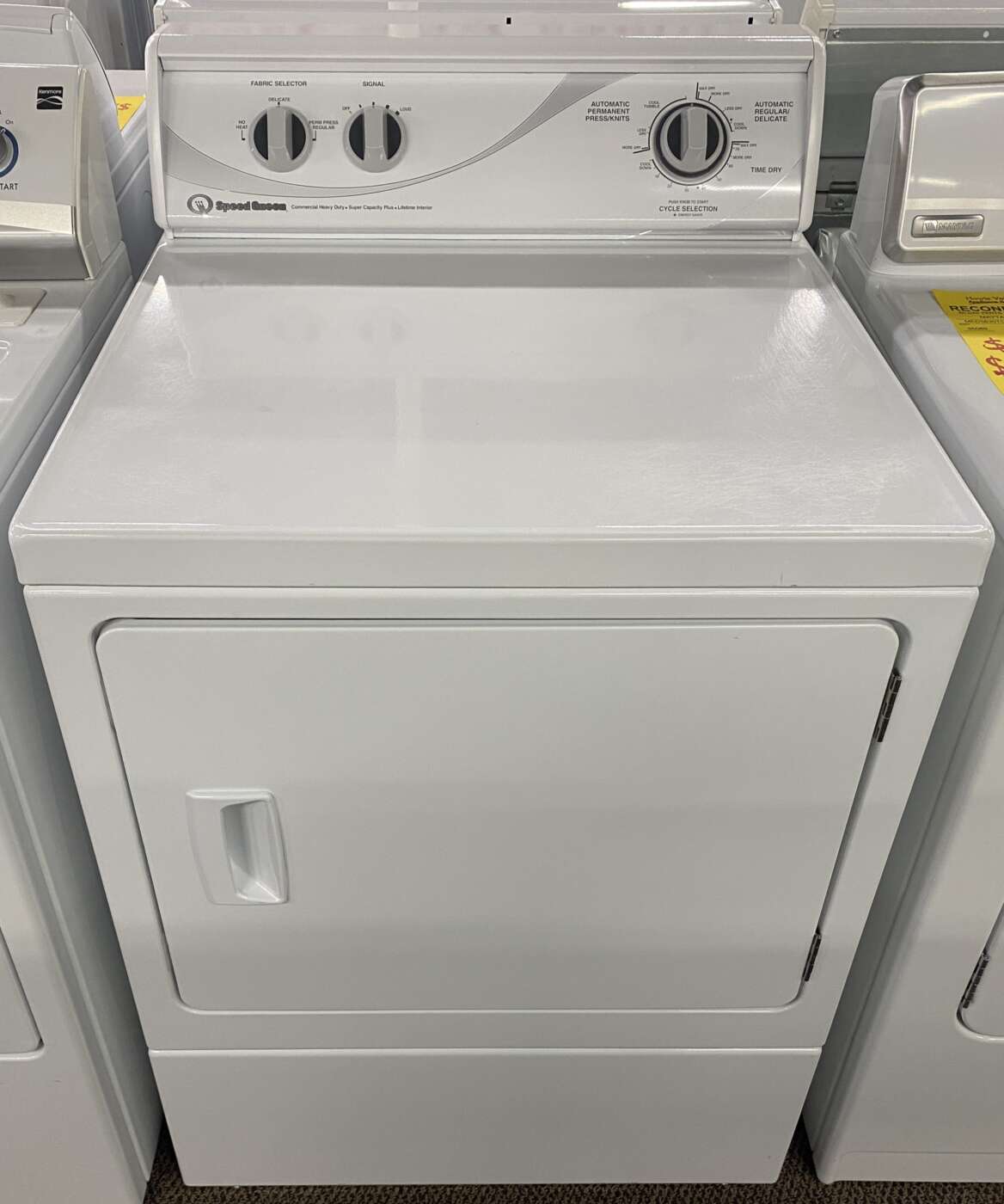 Reconditioned SPEED QUEEN 7.0 Cu. Ft. Electric Dryer