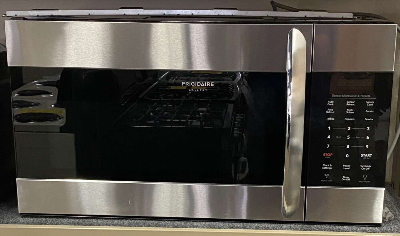 Reconditioned FRIGIDAIRE 1.7 Cu. Ft. 1000 W Over The Range Microwave (Stainless Steel)