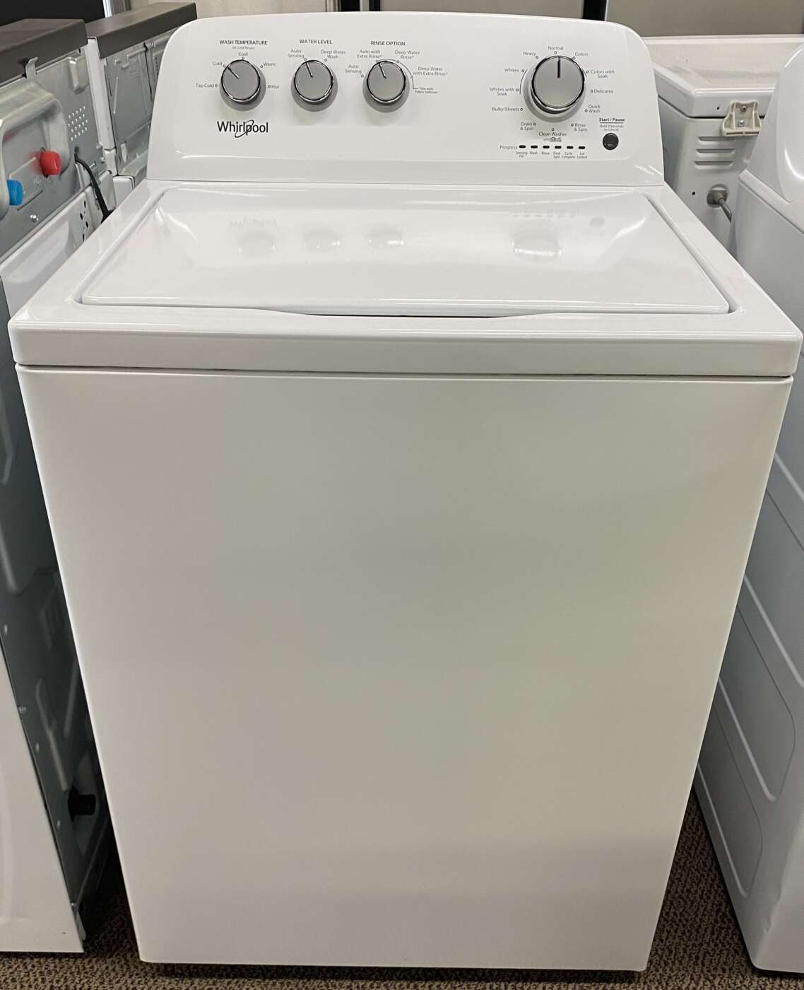 Reconditioned WHIRLPOOL 3.8 Cu. Ft. Top-Load Washer