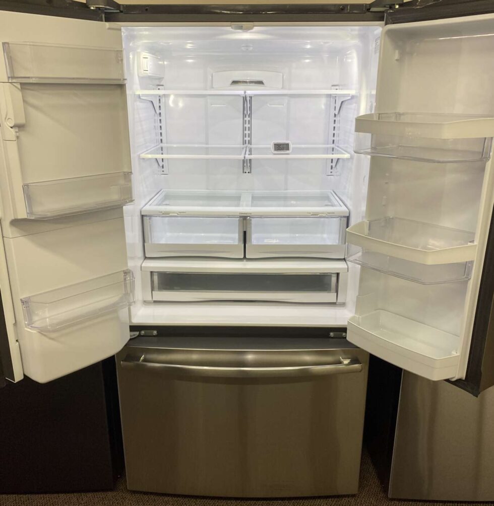 Reconditioned GE 26 Cu. Ft. French Door Refrigerator (stainless Steel