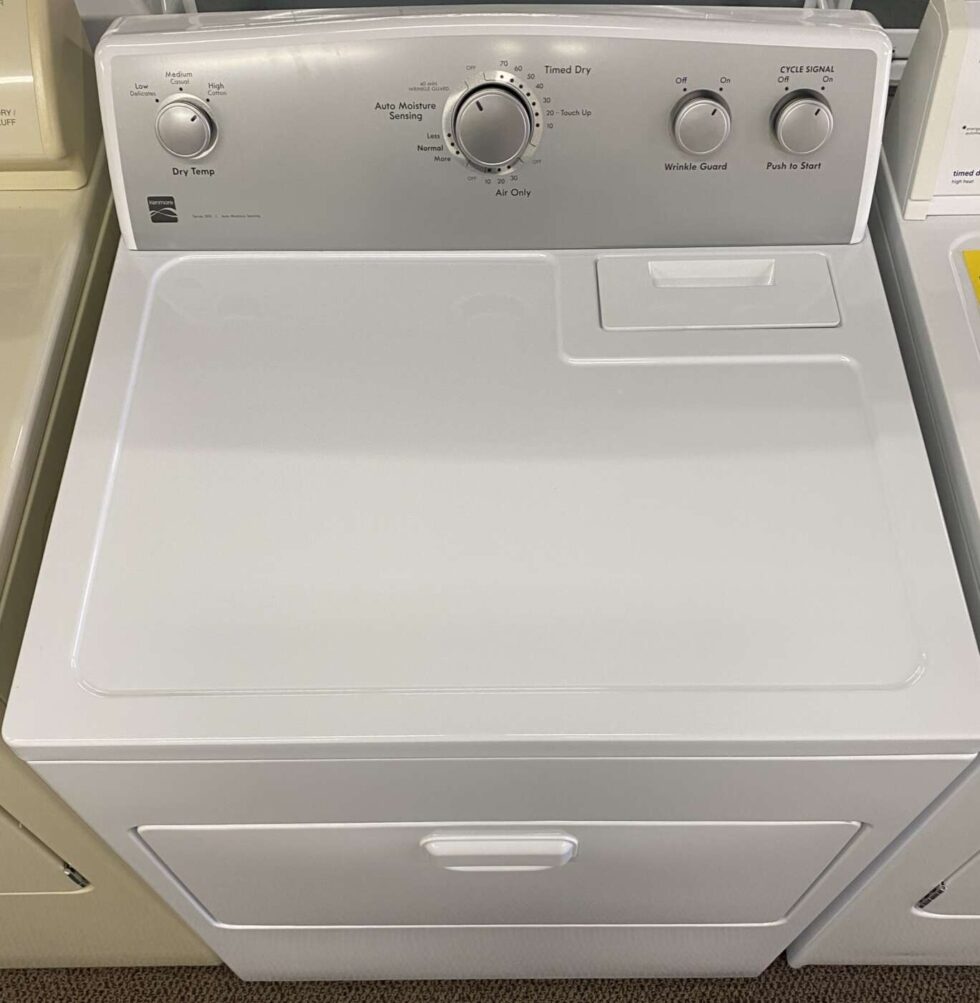 Reconditioned KENMORE Electric Dryer (White) Howie Voigt