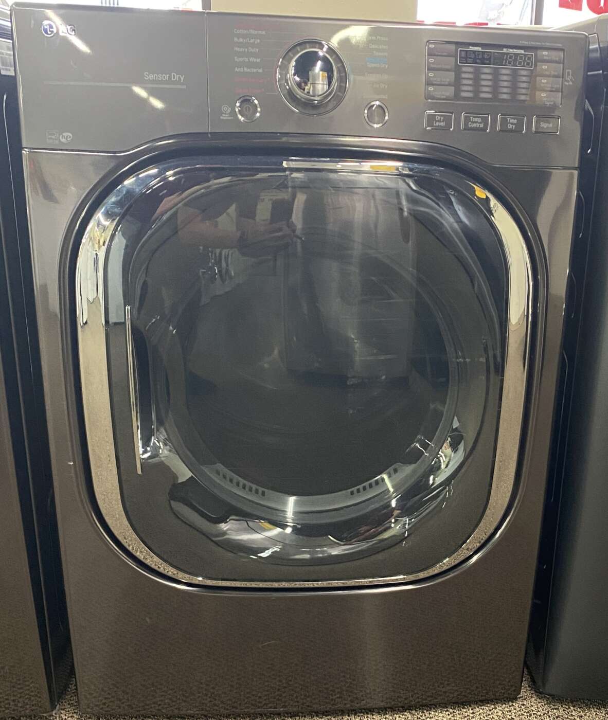 Reconditioned LG 5.2 Cu. Ft. FrontLoad Washer and 7.4 Cu. Ft. Electric