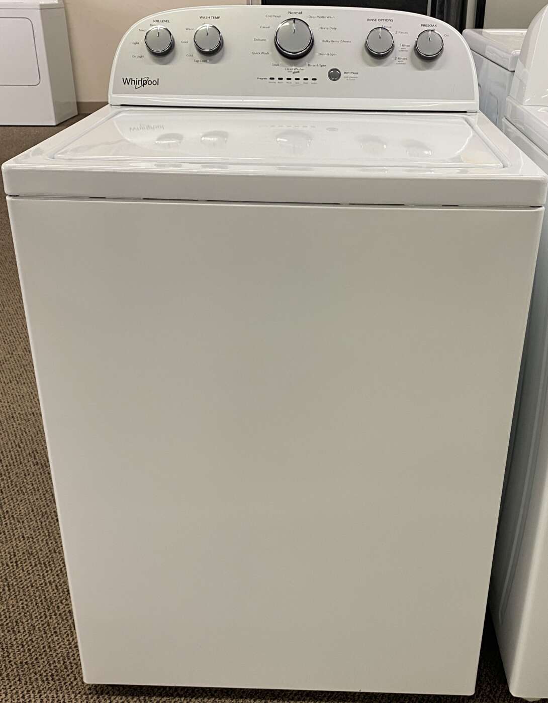 Reconditioned WHIRLPOOL 3.6 Cu. Ft. Top-Load Washer