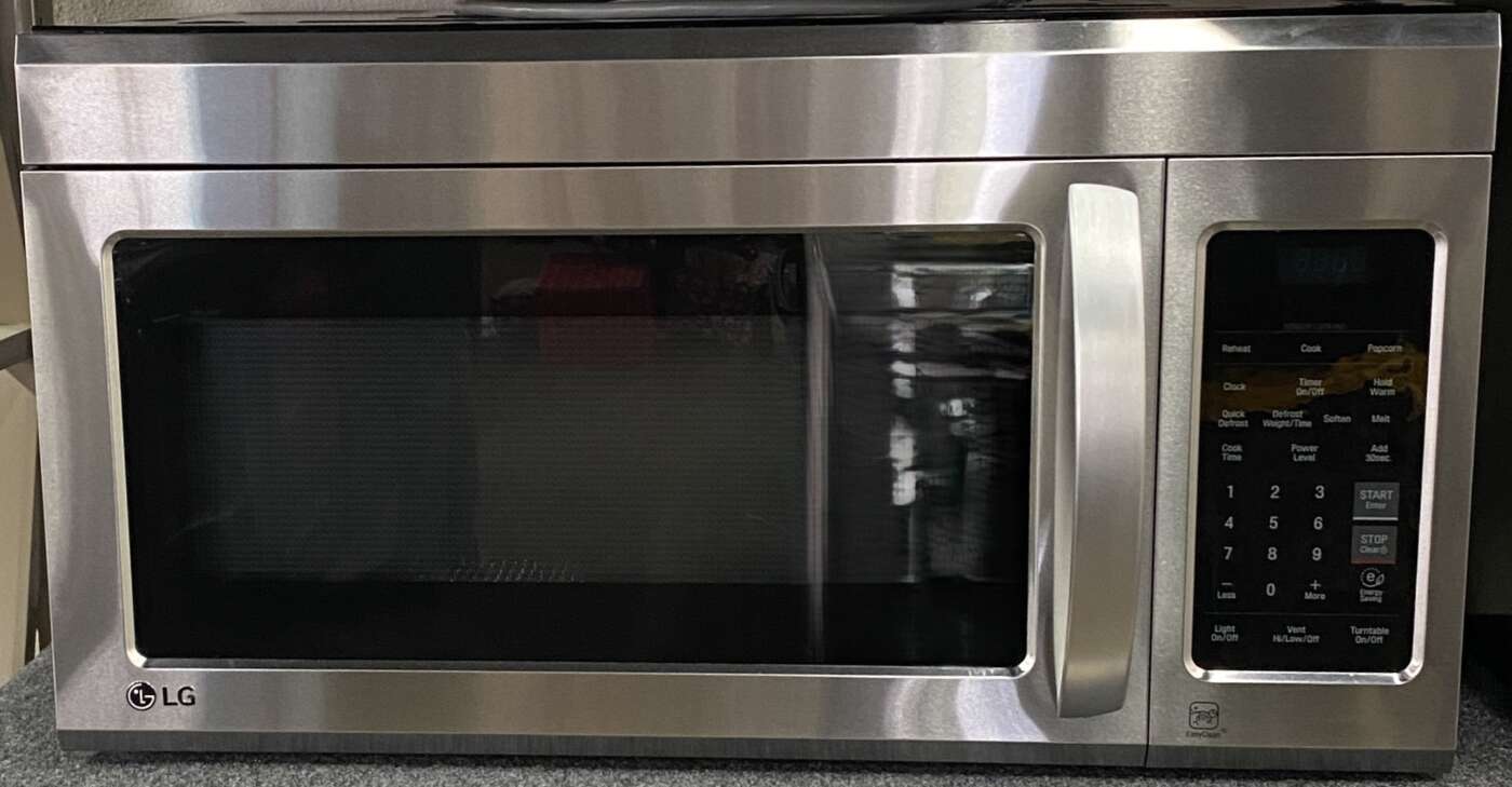 Reconditioned LG 1.8 Cu. Ft. Over The Range Microwave (Stainless Steel)