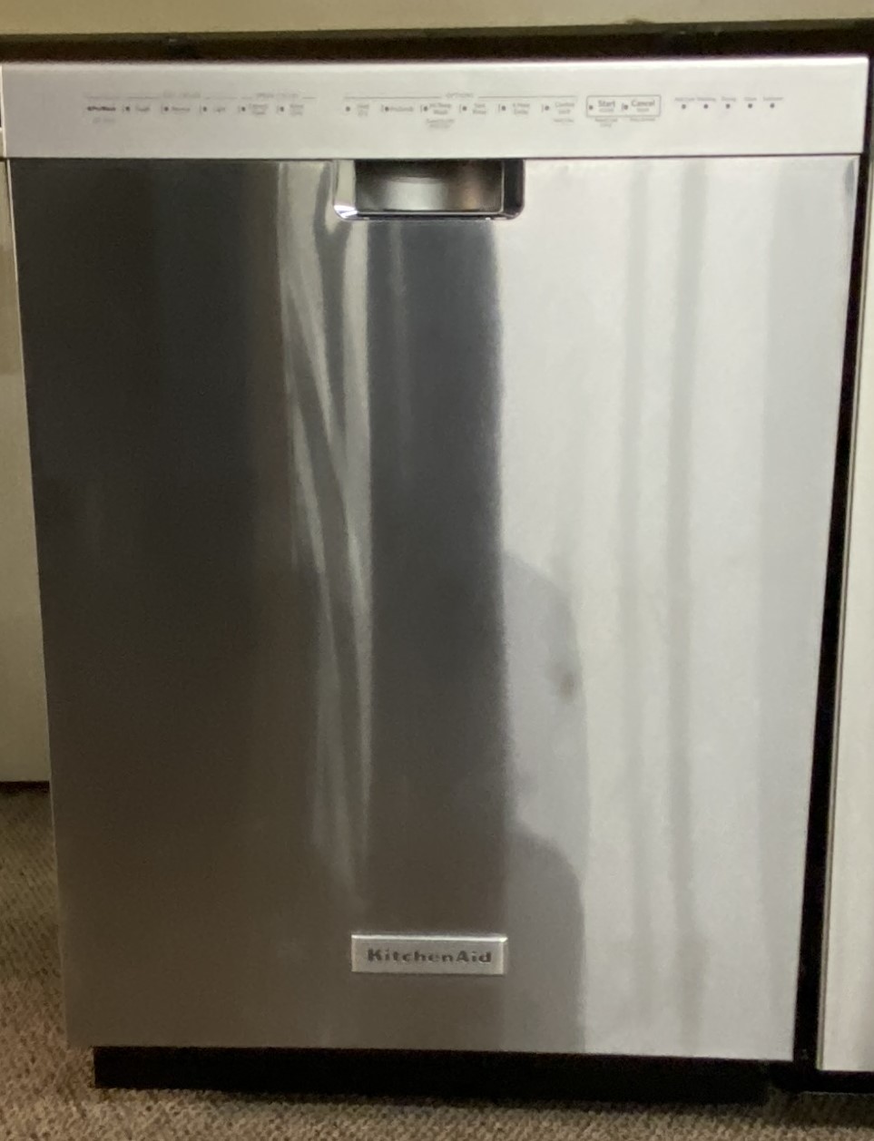 Reconditioned KITCHENAID Dishwasher with 3rd Rack and Stainless Steel Tub (Stainless Steel)