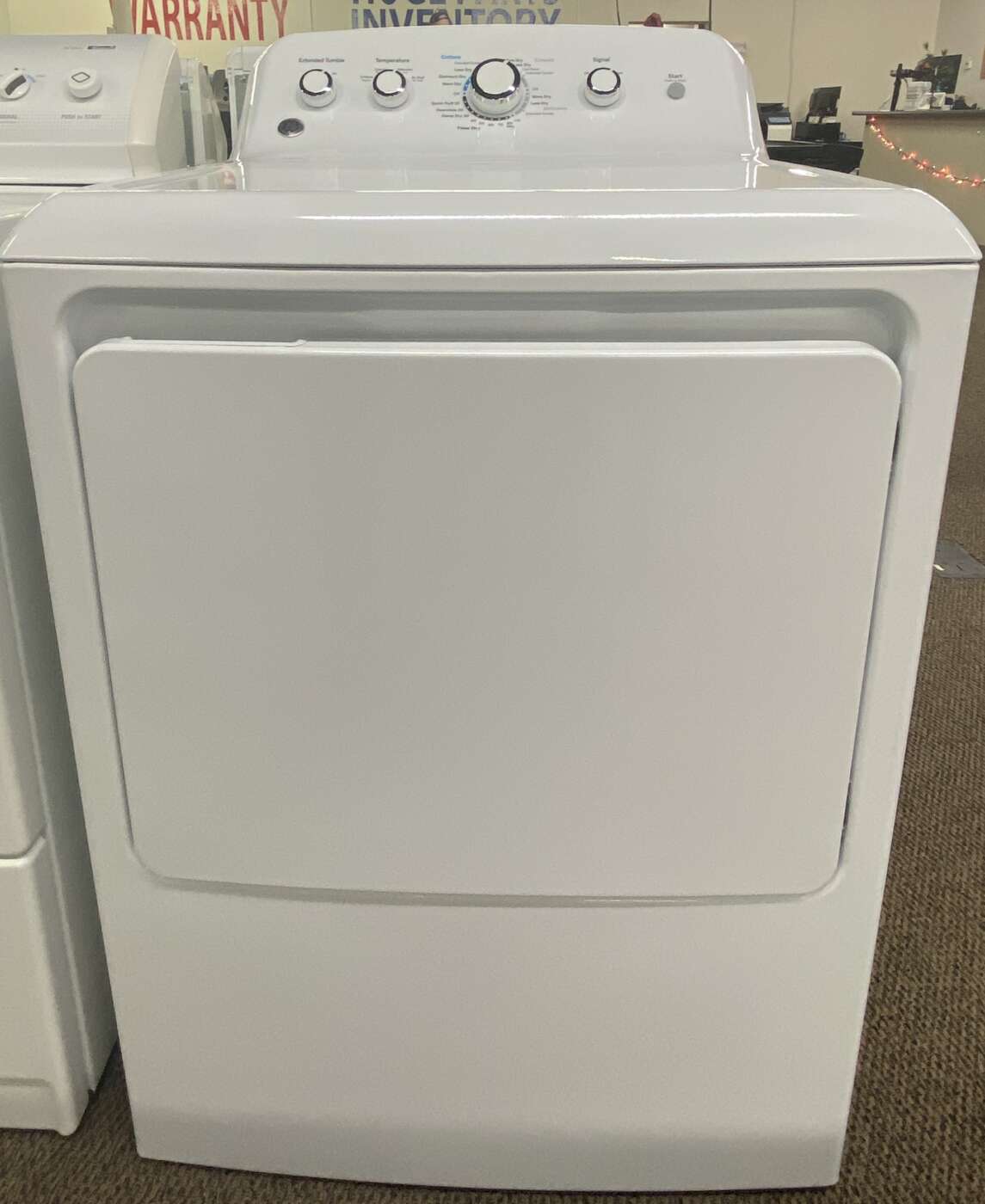 Reconditioned GE 7.2 Cu. Ft. Electric Dryer (White)