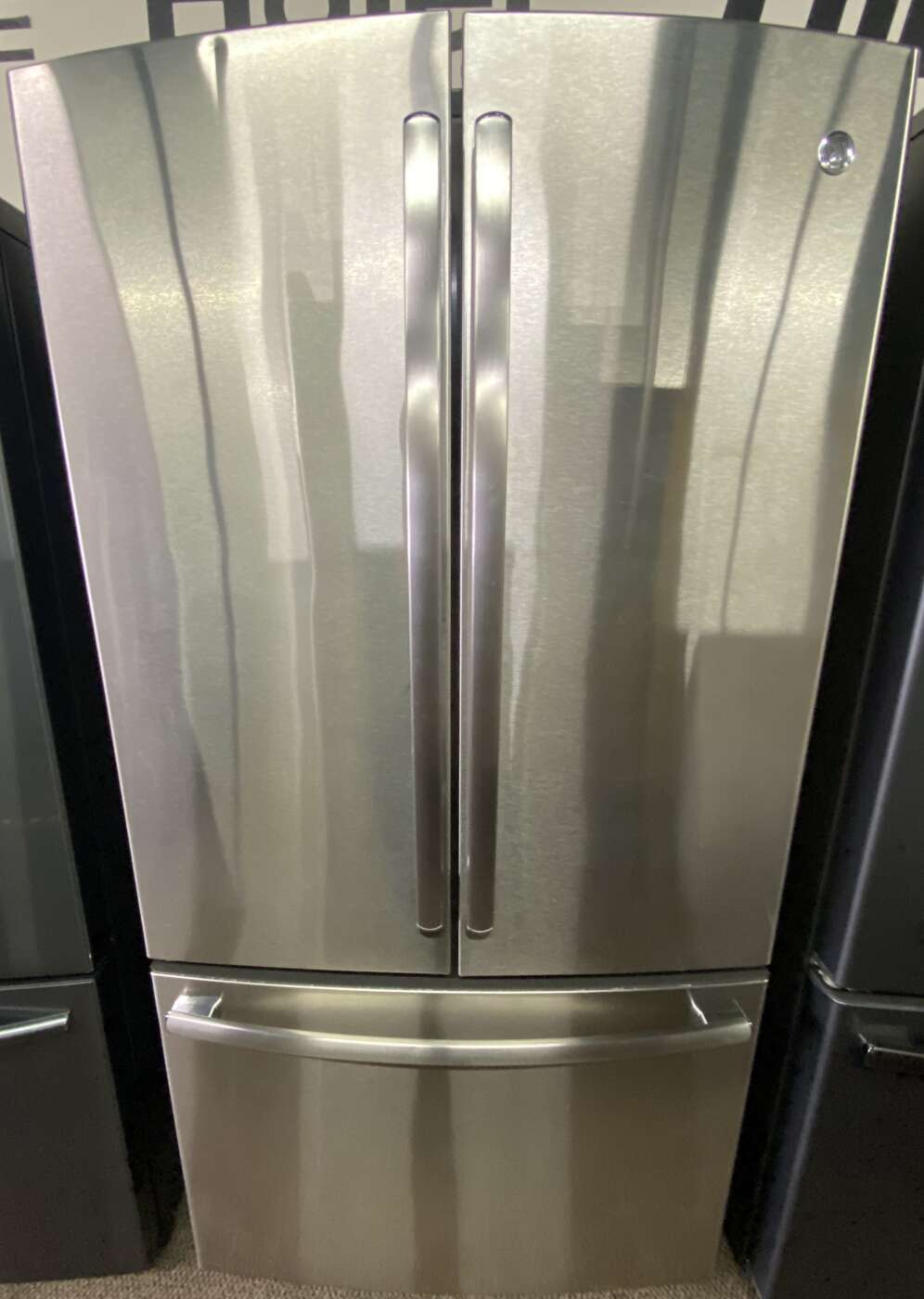 Reconditioned GE Profile 23 Cu. Ft. French-Door Refrigerator With Internal Water Dispenser (Stainless Steel)