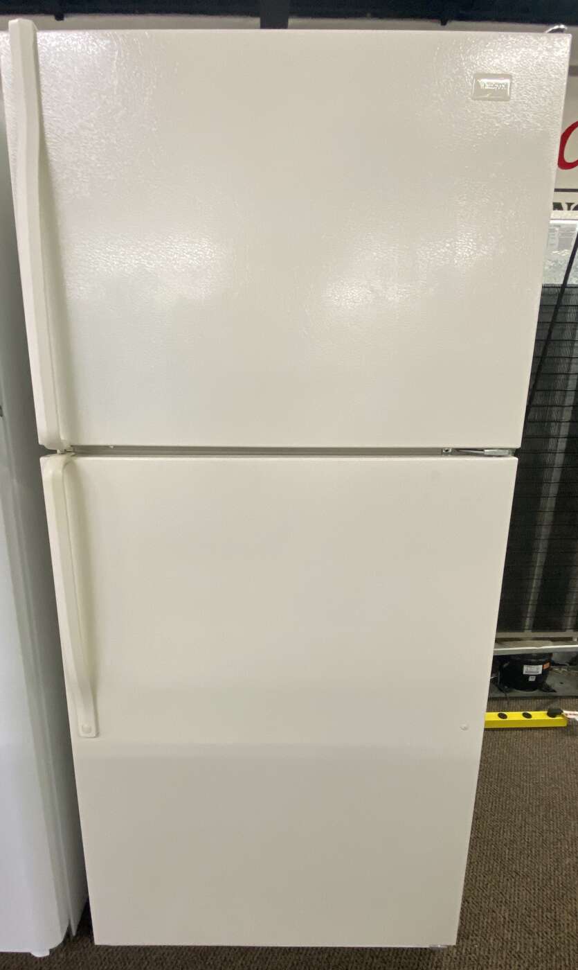 Reconditioned WHIRLPOOL 18 Cu. Ft. Top-Mount Refrigerator (Bisque)