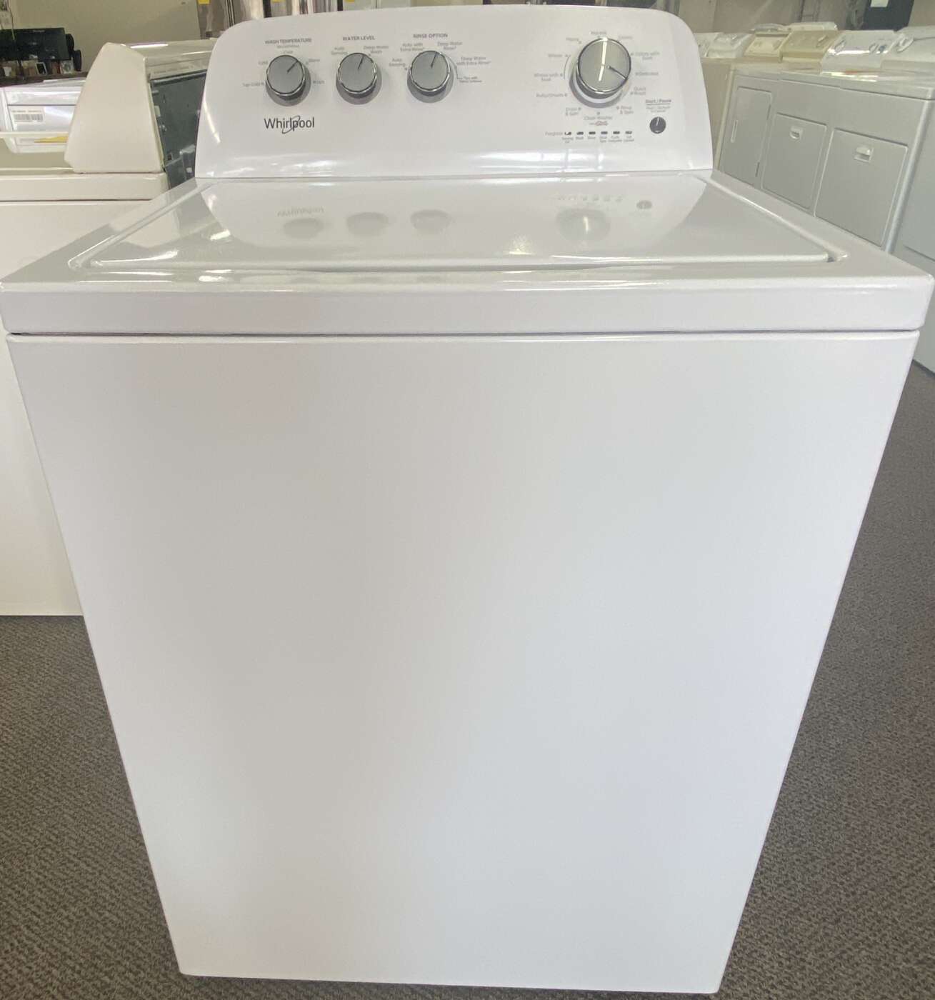 Reconditioned WHIRLPOOL 3.8 Cu. Ft. Top-Load Washer (White)