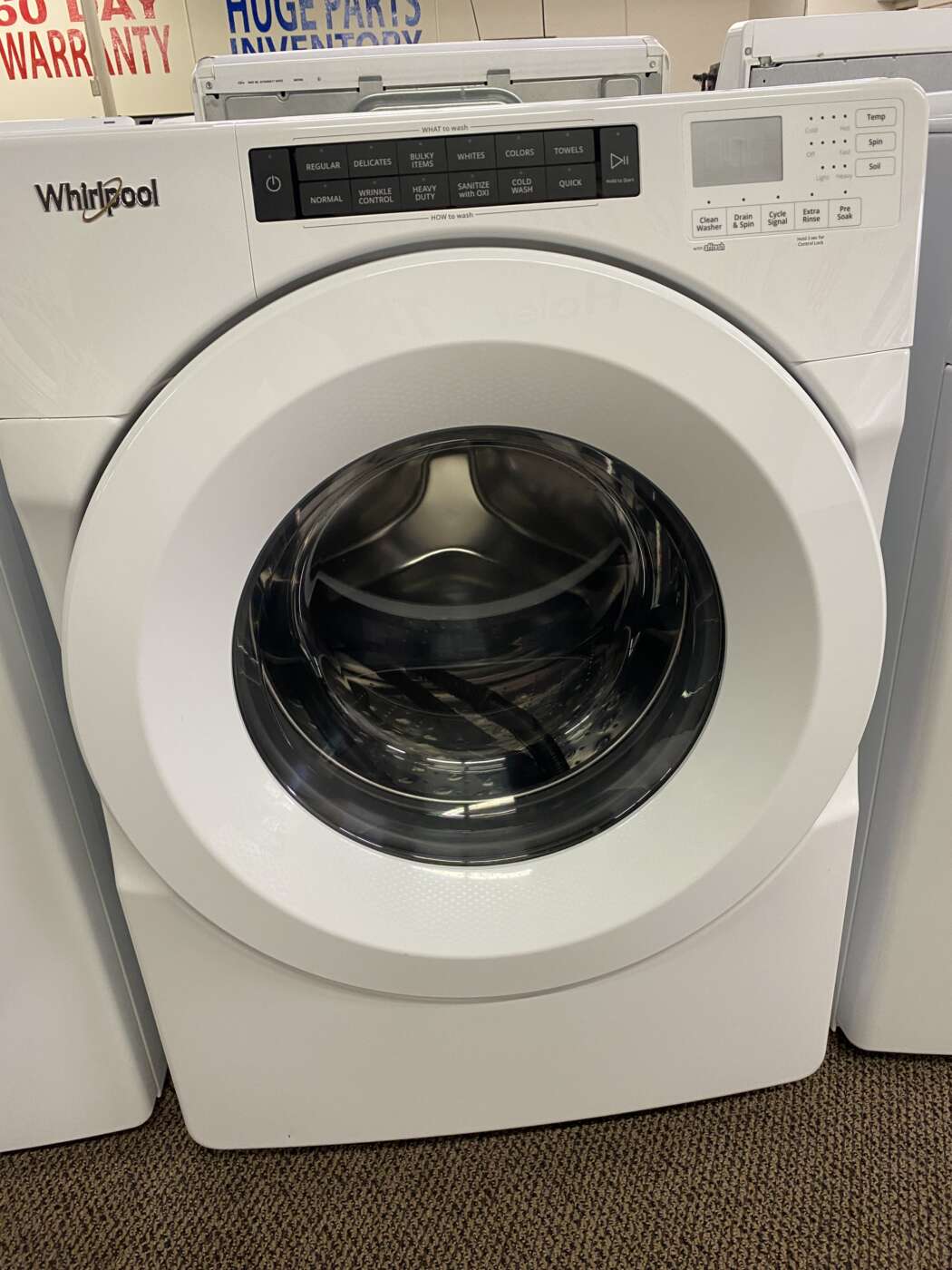 Reconditioned Whirlpool 4.3 cu. ft. Front Load Washer (White)