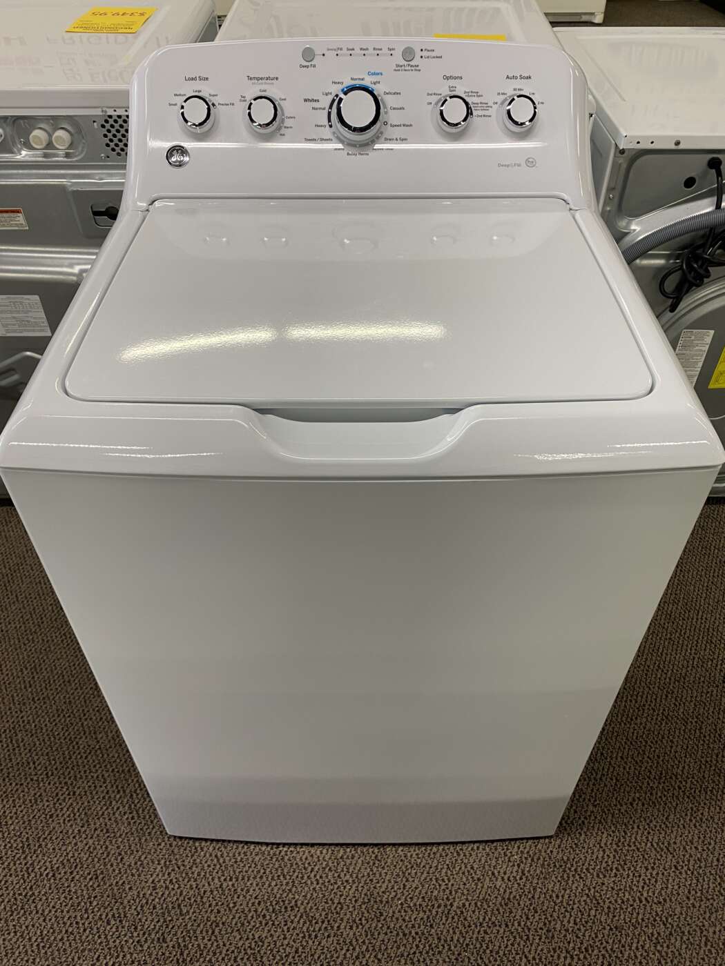 Reconditioned GE 4.2 cu. ft. Top Load Washer (White)