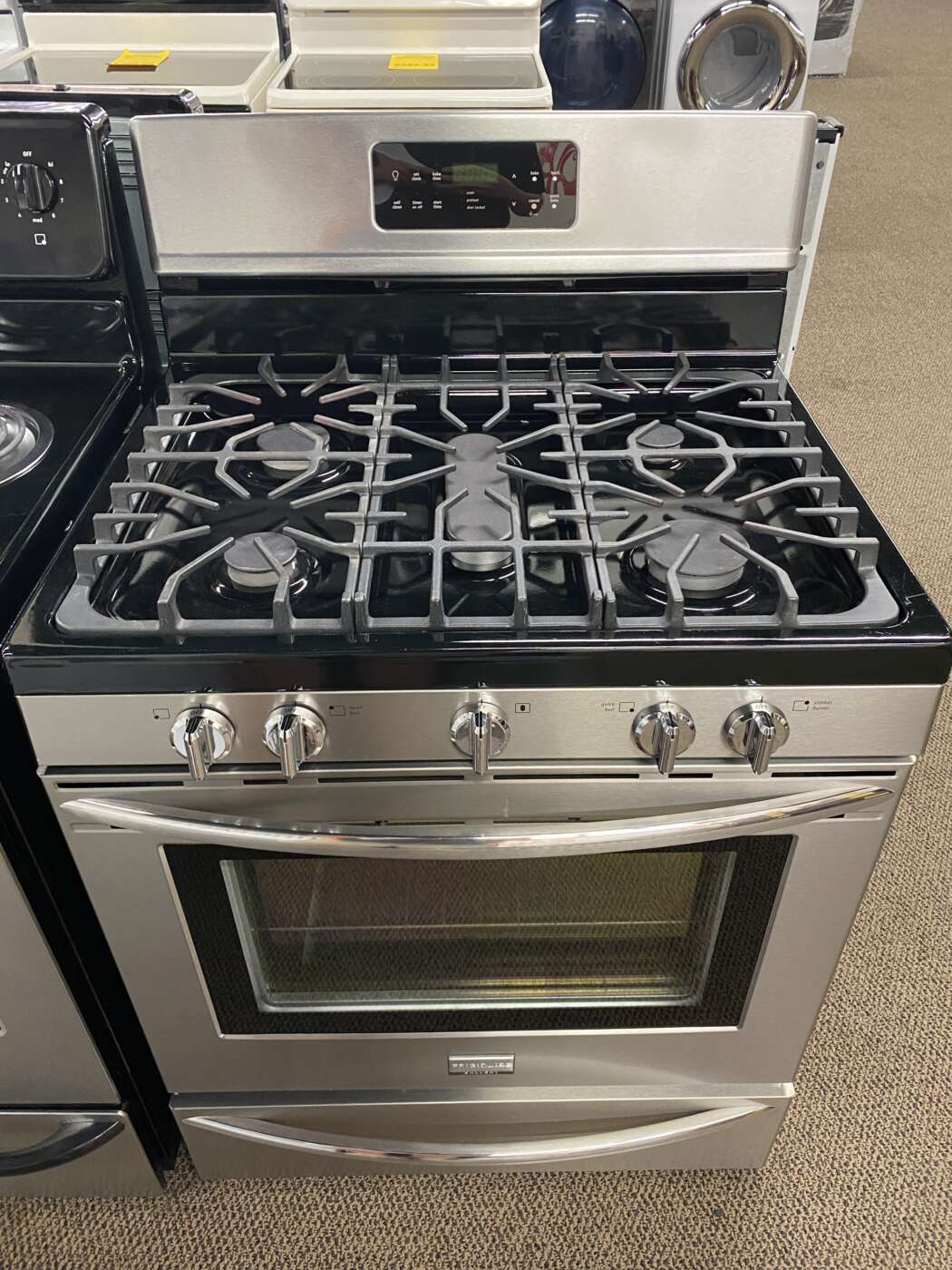 Reconditioned Frigidaire Gas Range (Stainless Steel)