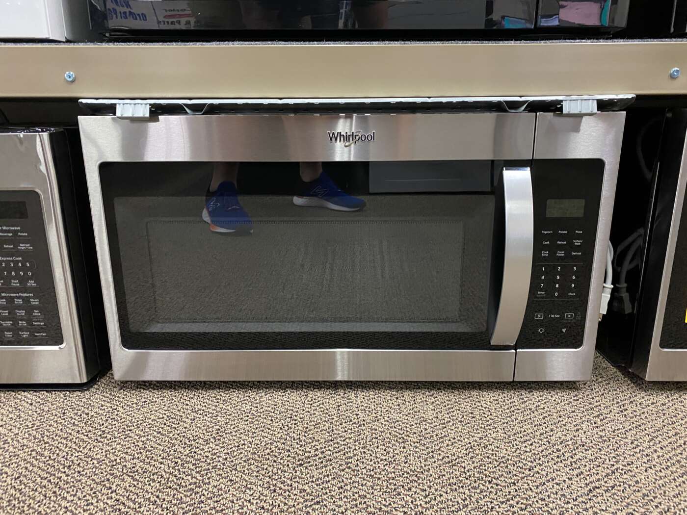 Reconditioned Whirlpool 1.7 cu. ft. Over the Range Microwave (Stainless Steel)