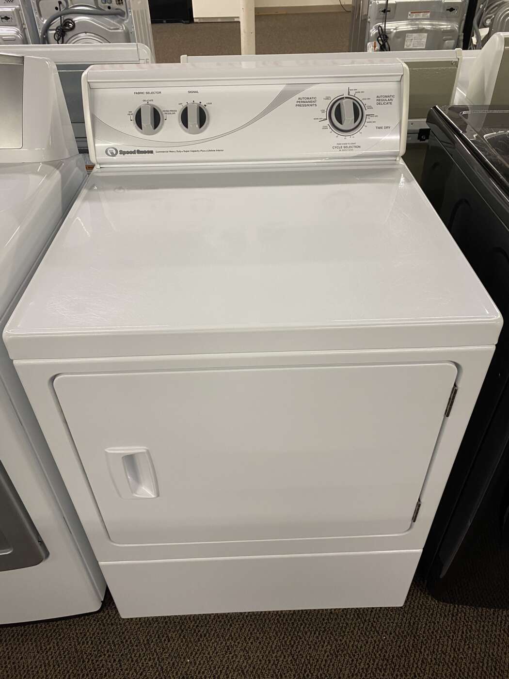 Reconditioned Speed Queen 7.0 cu. ft. Electric Dryer (White)