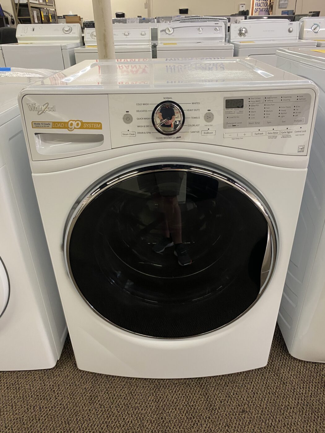 Reconditioned Whirlpool 4.5 cu. ft. Front Load Washer (White)