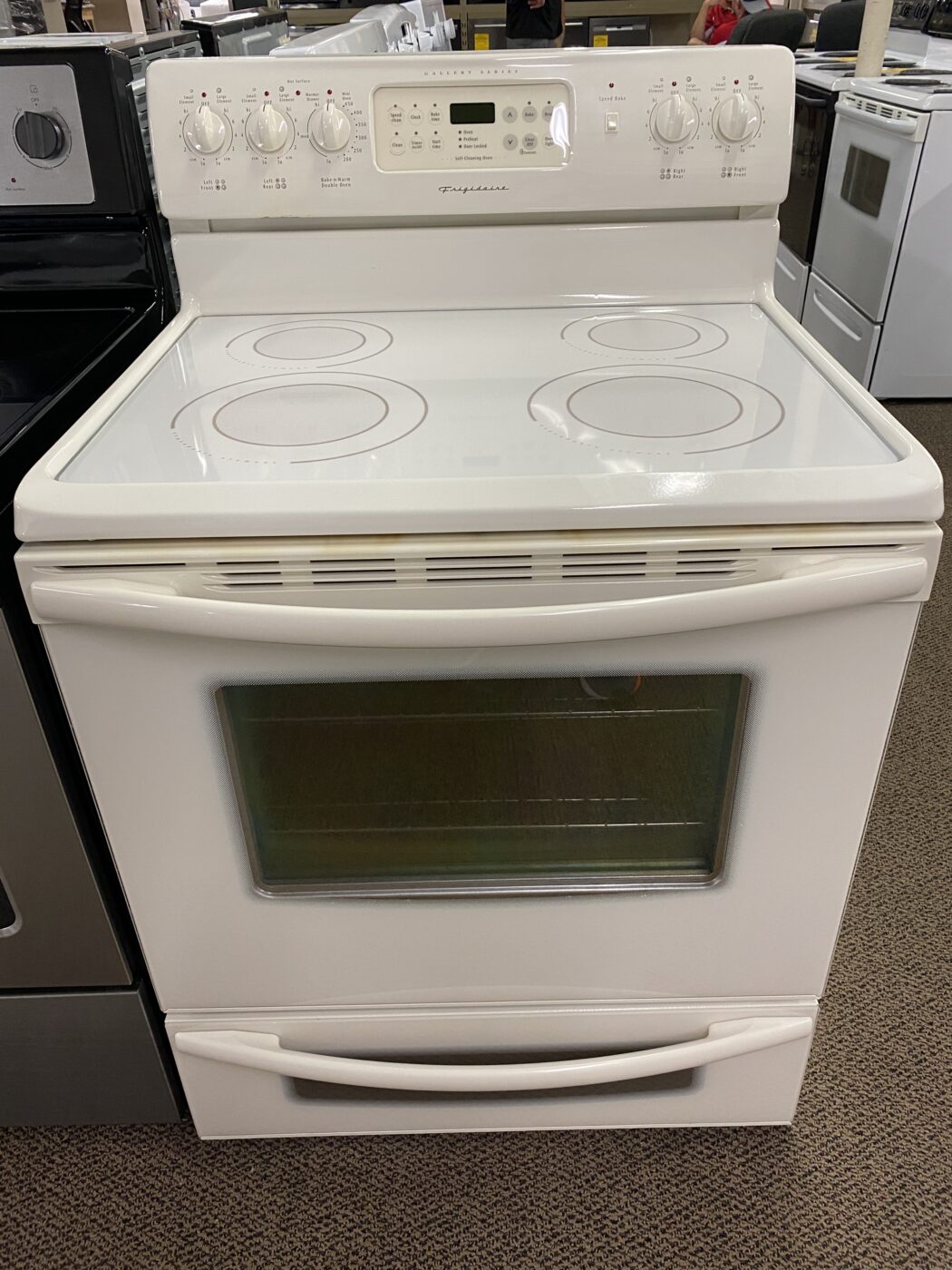 Reconditioned Frigidaire Smooth Top Electric Range (Bisque)