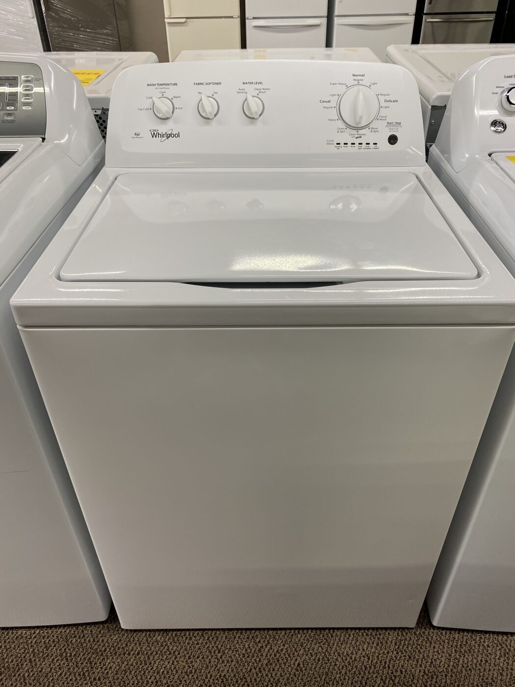 Reconditioned Whirlpool 3.5 cu. ft. Top Load Washer (White)