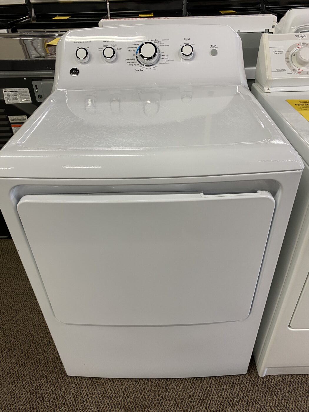 Reconditioned GE 7.2 cu. ft. Electric Dryer (White)