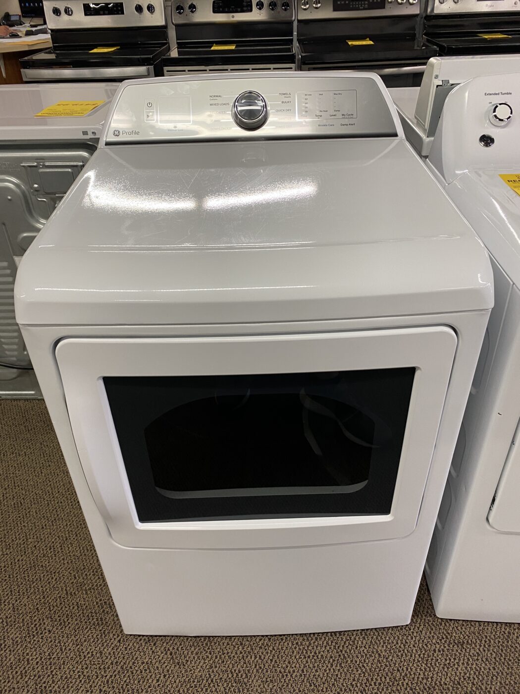 Reconditioned GE 7.4 cu. ft. Electric Dryer (White)