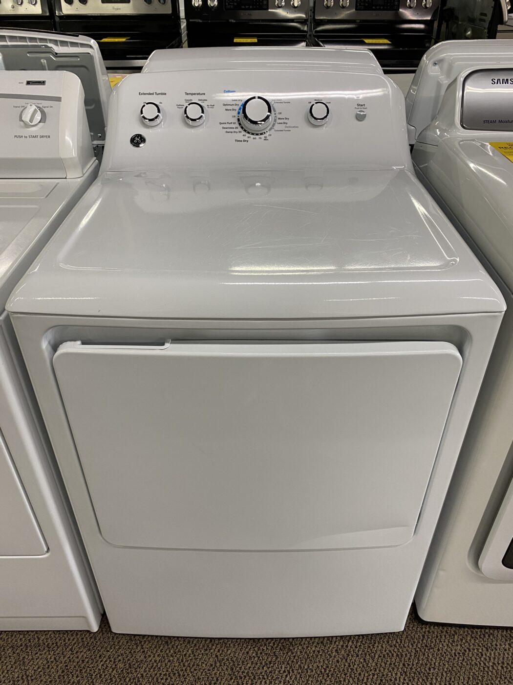 Reconditioned GE 7.2 cu. ft. Electric Dryer (White)