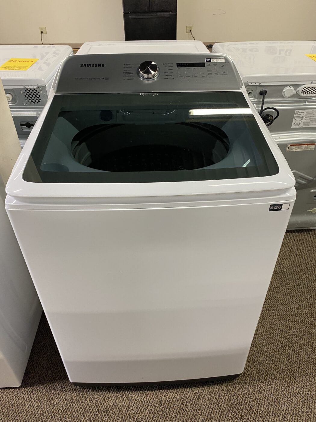 Reconditioned Samsung 5.0 cu. ft. Top Load Washer (White)