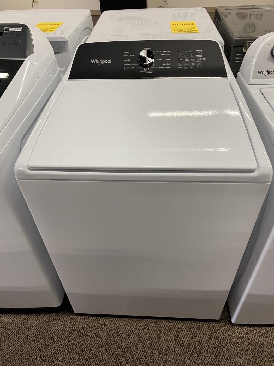Reconditioned Whirlpool 4.5 cu. ft. Top Load Washer (White)