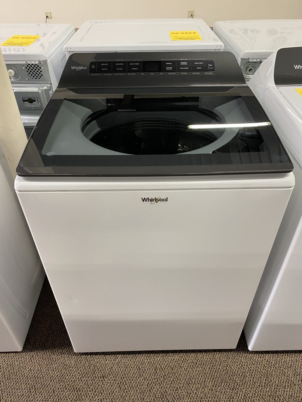 Reconditioned Whirlpool 4.7 cu. ft. Top Load Washer (White)