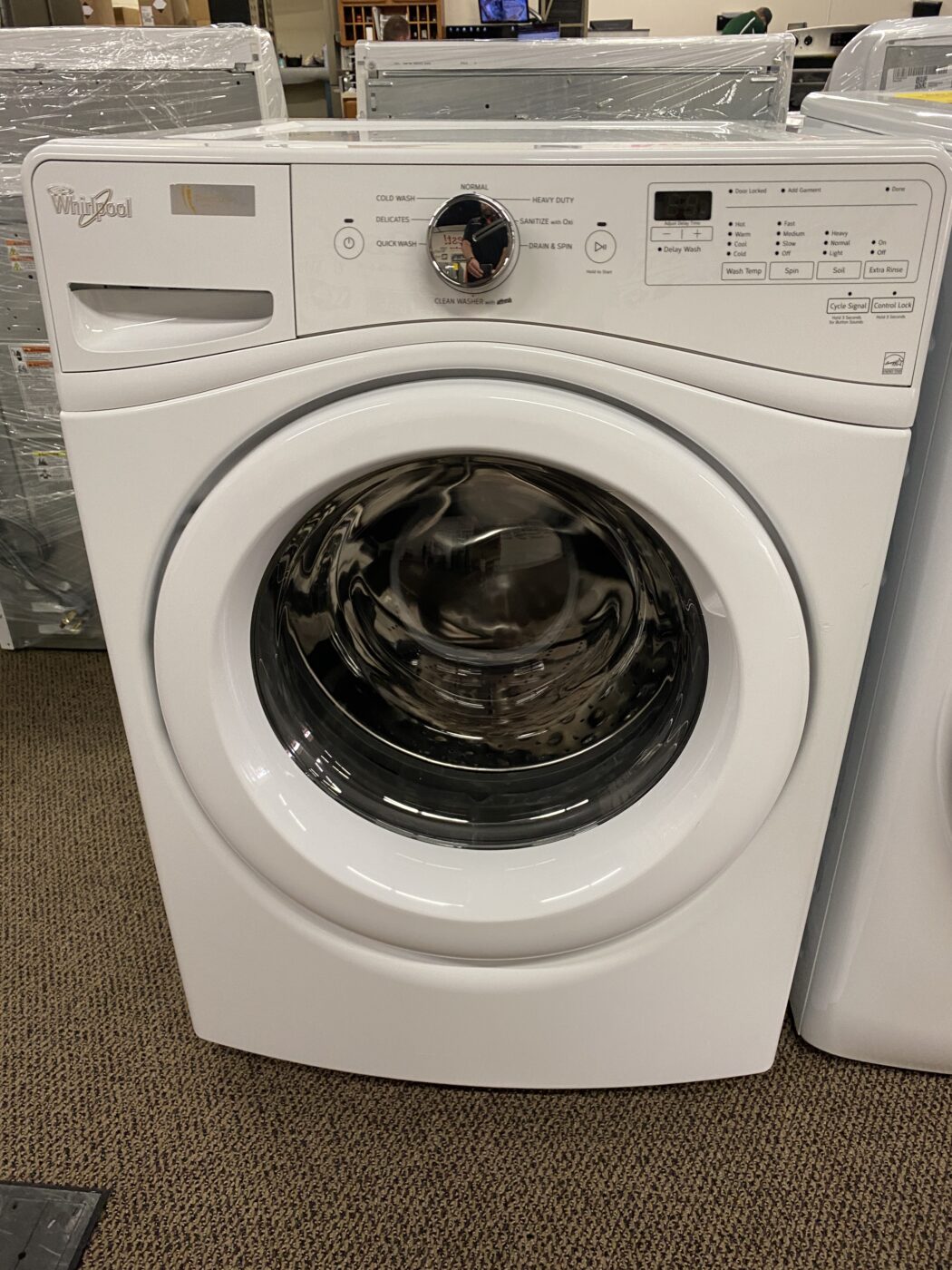 Reconditioned Whirlpool 4.2 cu. ft. Front Load Washer (White)