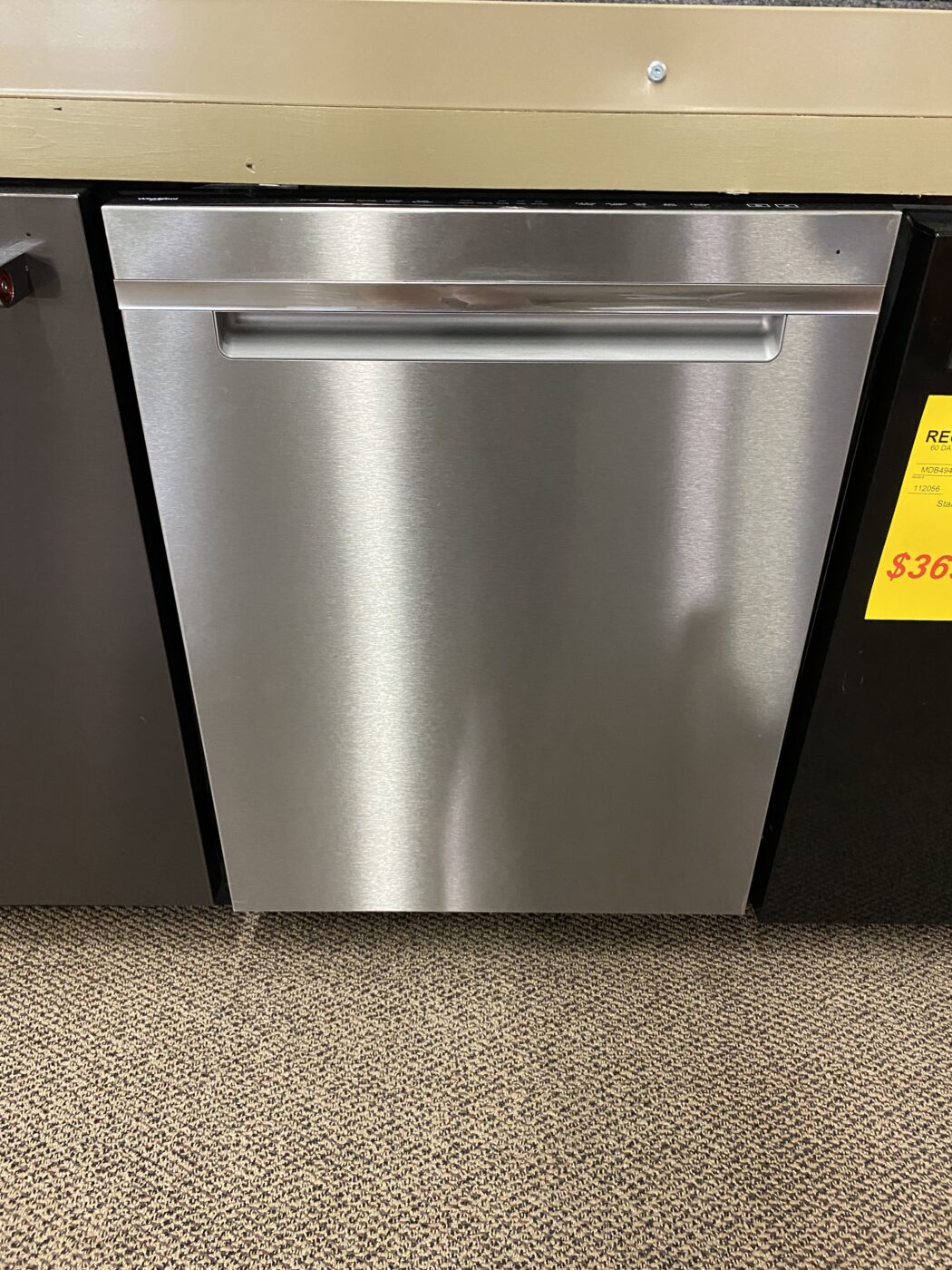 Reconditioned Whirlpool Dishwasher with Stainless Steel Tub (Stainless Steel)