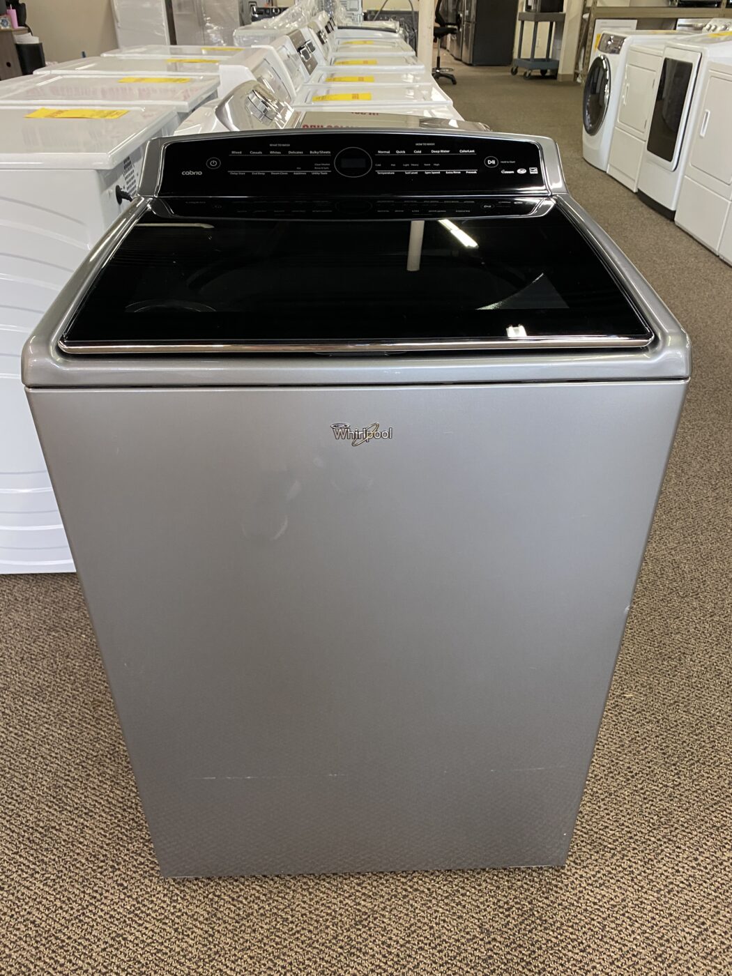 Reconditioned Whirlpool 5.3 cu. ft. Top Load Washer (White)