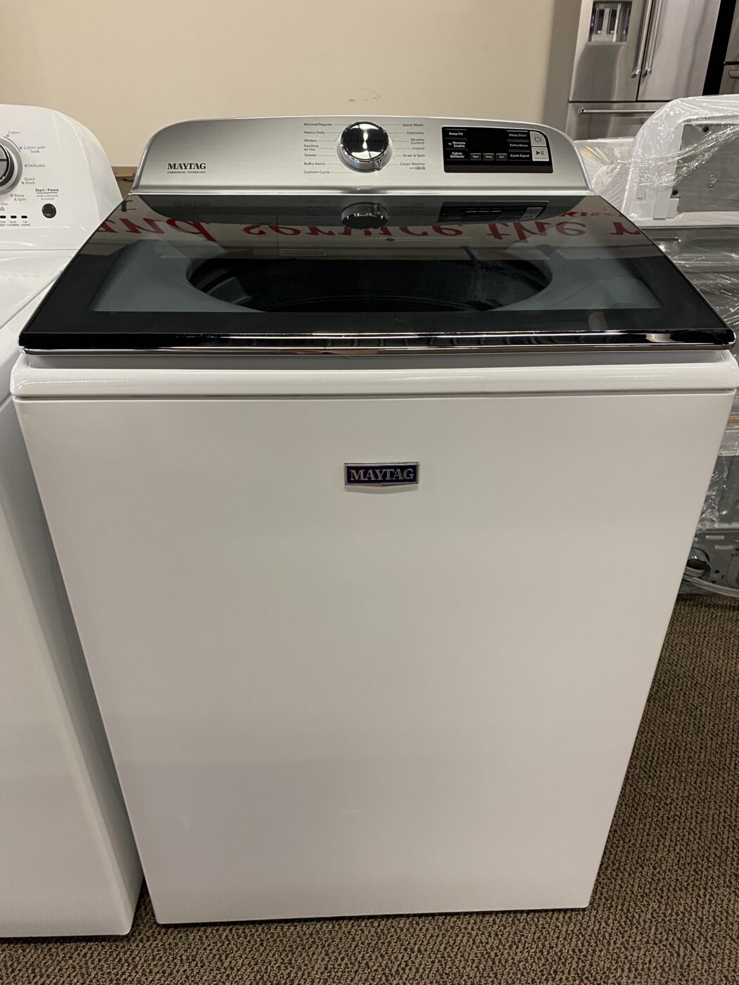 Reconditioned Maytag 5.2 cu. ft. Top Load Washer (White)