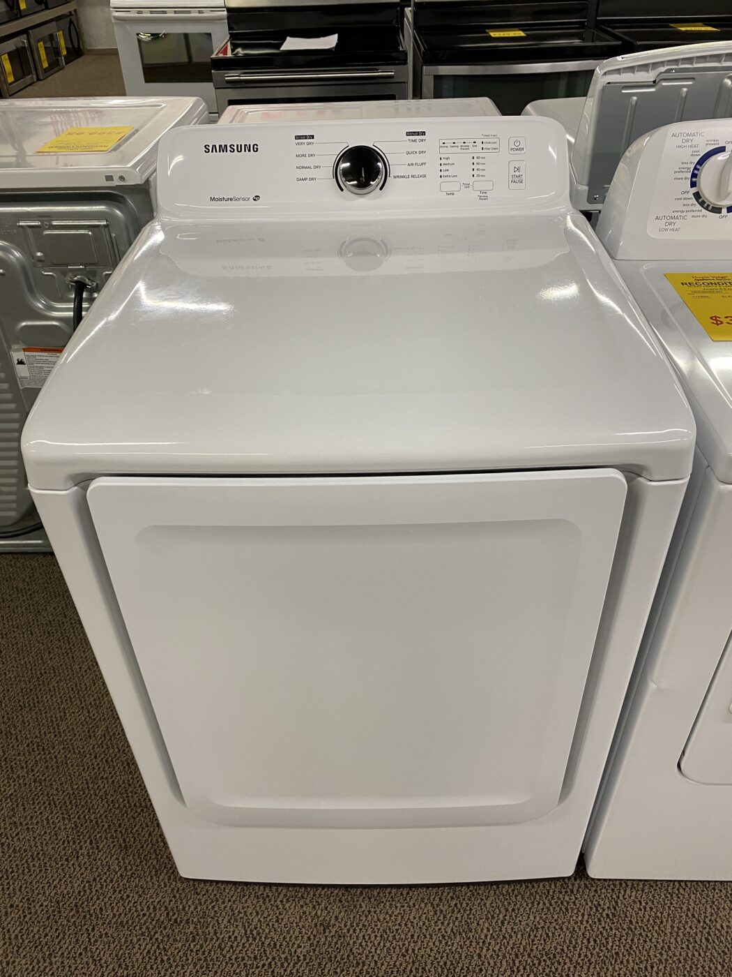 Reconditioned Samsung 7.2 cu. ft. Electric Dryer (White)